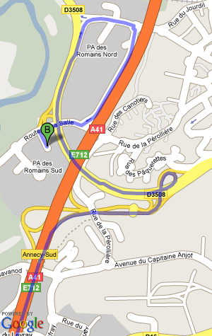 Itineraire laser metrologie